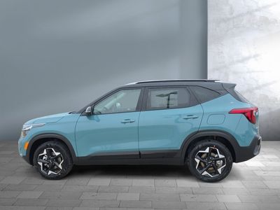 2026 Kia Seltos — rear three-quarter view