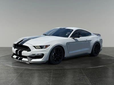 2017 Ford Mustang — rear three-quarter view