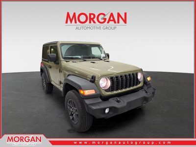 2026 Jeep Wrangler Sport S in 41 — front three-quarter view