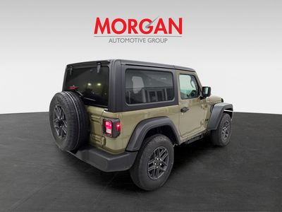 2026 Jeep Wrangler — engine compartment view
