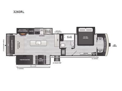 2025 Keystone RV Arcadia — side profile view