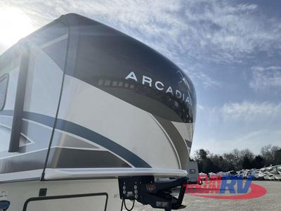 2025 Keystone RV Arcadia — rear three-quarter view
