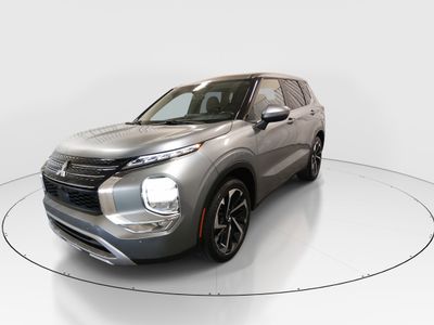 2024 Mitsubishi Outlander — rear three-quarter view