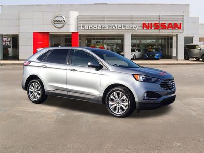 2024 Ford Edge Titanium — front three-quarter view