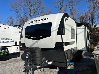 2026 Forest River RV Rockwood Mini Lite — rear three-quarter view