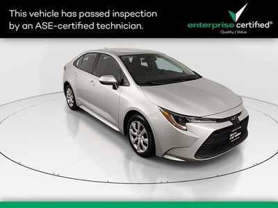 2024 Toyota Corolla LE CVT — front three-quarter view
