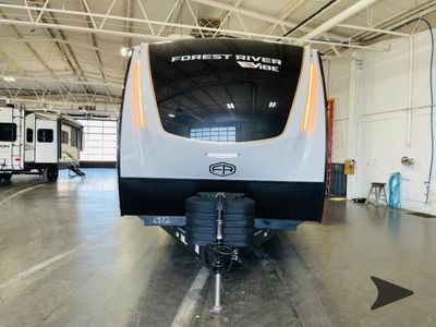 2025 Forest River RV Vibe — rear three-quarter view