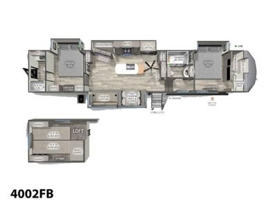 2026 Forest River RV Sierra — rear three-quarter view