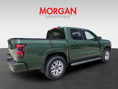 2022 Nissan Frontier — rear three-quarter view