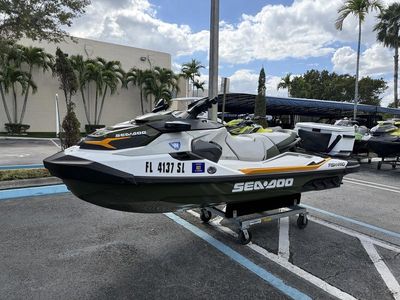 2019 Sea-Doo Fish Pro IBR & Sound System — rear three-quarter view