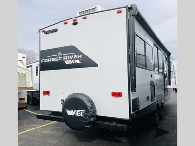 2026 Forest River RV Vibe — rear three-quarter view