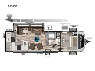 2026 Forest River RV Vibe — photo 7 view