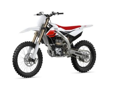 2026 Yamaha YZ450F 70th Anniversary Edition — front three-quarter view