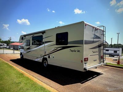 2025 Winnebago Spirit — rear three-quarter view