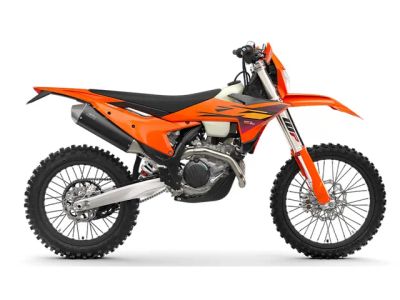 2026 KTM 450 XCF-W — front three-quarter view
