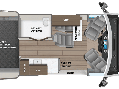 2026 Jayco Terrain — engine compartment view