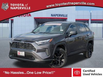 2024 Toyota RAV4 LE — front three-quarter view