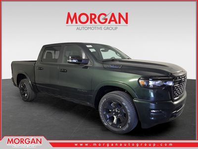 2026 Ram 1500 Big Horn/Lone Star in Green — front three-quarter view