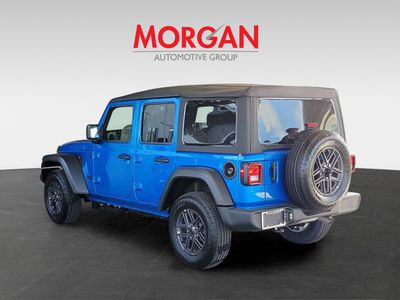 2026 Jeep Wrangler — rear three-quarter view