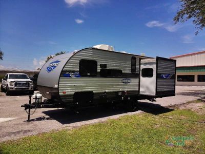 2022 Forest River RV FSX — rear three-quarter view