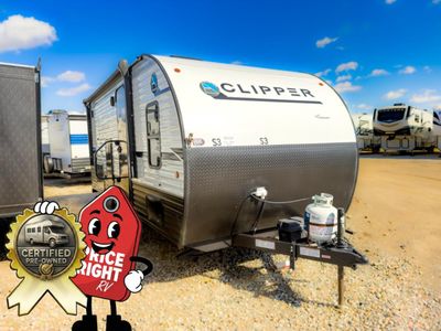 2022 Coachmen RV Clipper Ultra-Lite — front three-quarter view