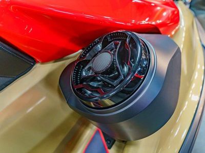 2025 Sea-Doo RXP-X 325 Tech, BRP Premium A, iBR Metallic Tan / Lava Red - Photo 6