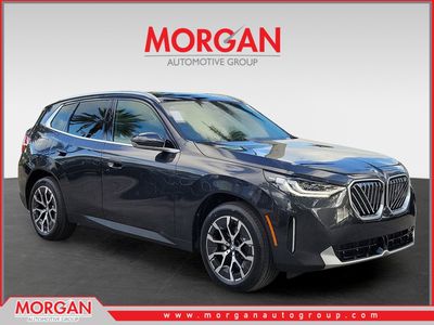 2026 BMW X3 30 xDrive in Dark Graphite Metallic — front three-quarter view