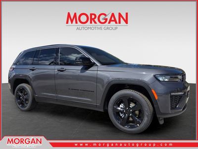 2026 Jeep Grand Cherokee Limited in Gray — front three-quarter view