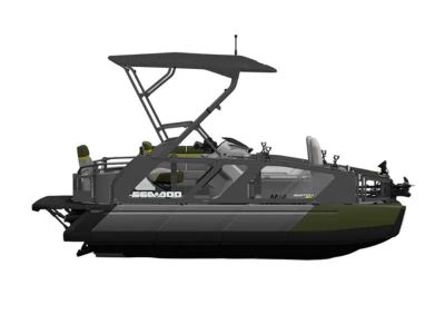 2026 Sea-Doo Switch Fish 18 - 230 hp Painted — front three-quarter view