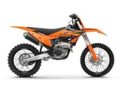 2026 KTM 250 SX — front three-quarter view