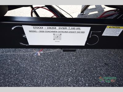 2026 Coachmen RV Catalina Legacy — engine compartment view