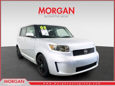 2008 Scion xB Base in Silver — front three-quarter view