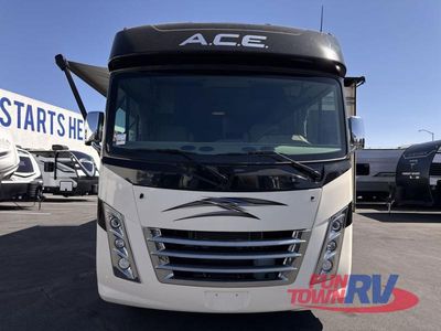 2022 Thor Motor Coach ACE — rear three-quarter view
