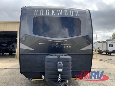2023 Forest River RV Rockwood Ultra Lite — rear three-quarter view