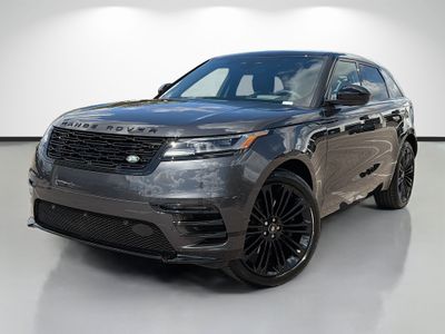 2026 Land Rover Range Rover Velar Dynamic SE in Carpathian Grey Premium Metallic — front three-quarter view