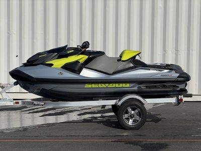 2025 Sea-Doo RXP-X 325 Tech, BRP Premium A, iBR Ice Metal / Manta Green - Photo 4