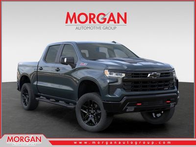 2026 Chevrolet Silverado 1500 LT Trail Boss in Cypress Gray — front three-quarter view