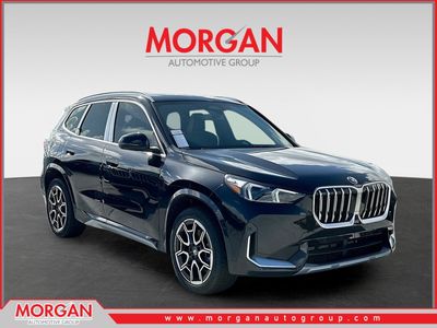 2026 BMW X1 xDrive28i in Black — front three-quarter view