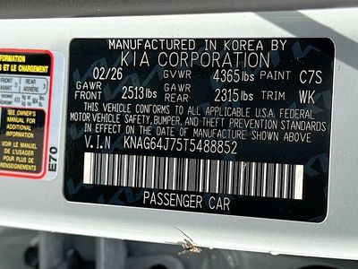2026 Kia K5 — photo 33 view