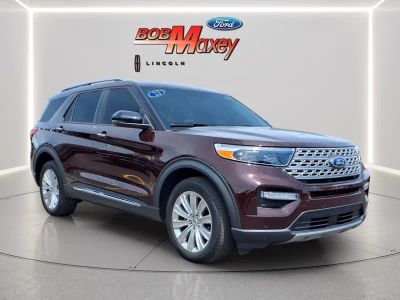 2023 Ford Explorer — rear three-quarter view