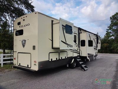 2022 VanLeigh RV Vilano — engine compartment view