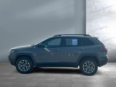 2022 Jeep Cherokee — rear three-quarter view