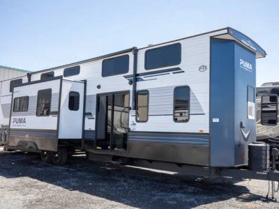 2027 Forest River 421LFT — front three-quarter view