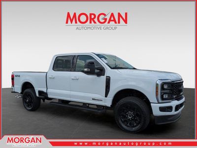 2026 Ford F-250SD Lariat in White — front three-quarter view