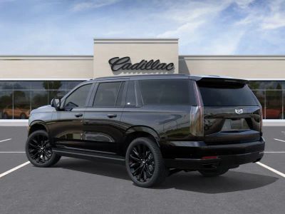 2026 Cadillac Escalade ESV — rear three-quarter view