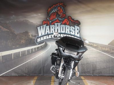 2025 Harley-Davidson FLTRX - Road Glide in IRON HORSE METALLIC CHROME FINISH — front three-quarter view