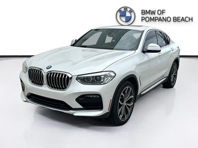 2021 BMW X4 — rear three-quarter view