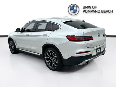 2021 BMW X4 — interior view