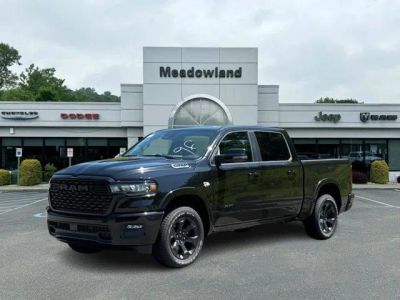 2026 RAM 1500 Big Horn in Diamond Black Crystal Pearl-Coat Exterior Paint — front three-quarter view