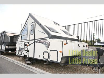 2016 Forest River RV Rockwood Premier — rear three-quarter view